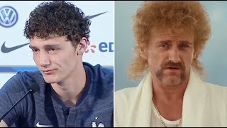 Coupe du monde 2018 Benjamin Pavard nen peut plus du surnom quotJeff Tuchequot [upl. by Burroughs]