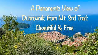 Dubrovnik Croatia Mount Srd Hiking Trail [upl. by Collayer673]