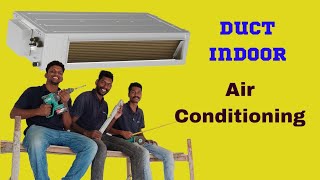 Ductable AC Unboxing  Ductable AC Indoor Unit Fixing  Air Condition  Malayalam AC Fixing [upl. by Yasmar]