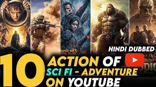 Top 10 New Hollywood Action Adventure Fantasy Movies On Youtube In Hindi  2024 Hollywood Movies [upl. by Lepper50]