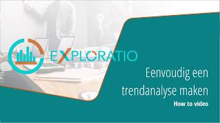 How to Trendanalyse maken  Exploratio [upl. by Aynad869]