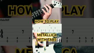 Metallica Leper Messiah Guitar lesson with TABS metallica guitarcover guitartutorial [upl. by Howlan374]