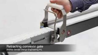 Retracting Conveyor Gate [upl. by Xever]