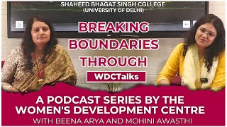 Breaking Boundaries through WDC Talks A Podcast Series by the Womens Development Centre [upl. by Aynotal]