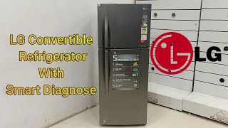 LG Refrigerator Double Door 260 Liter Dual Fridge Smart Diagnose Convertible Refrigerator [upl. by Asirram203]