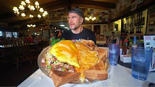 THIS APPARENTLY 12LB OMELETTE CHALLENGE PAYS 100 CASH IF BEATEN  Joel Hansen [upl. by Naimed416]