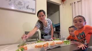 FIRST TIME MAG BOODLE FIGHT NG MGA AMERIKANO  GRABE REACTION NG AKING STEPDAUGHTER [upl. by Tanny]