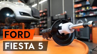 Wie FORD FIESTA V JH JD vorderes Federbein wechseln AUTODOC TUTORIAL [upl. by Ssyla]