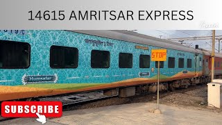 14615 Amritsar weekly express indianrailways videofeed youtuber shortfeed amritsar 14610 [upl. by Ainex]