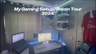 My Gaming SetupRoom Tour 2024 edition [upl. by Tnattirb]