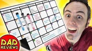 MAGNETIC WHITEBOARD CALENDAR  Plan Smart Magnetic Planner Unboxing [upl. by Zita]