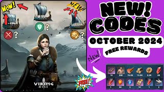 LATEST🎁PROMO😍OCTOBER 2024☑️VIKING RISE CODES 2024  VIKING RISE REDEEM CODES 2024 [upl. by Eiramnwad]