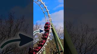 ACHTERBAHN LOOPING OHNE SICHERHEITSBÜGEL 😵 freizeitpark achterbahn shorts wissen fakten [upl. by Morena154]