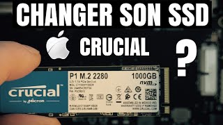 Tutoriel changement SSD crucial Mac ne fonctionne pas [upl. by Darmit906]