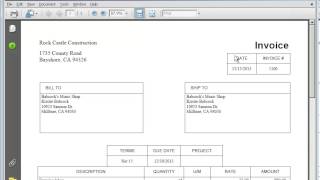 Anytime Docs  PDF Invoices from Invoice Batch in QuickBooks [upl. by Adiesirb]