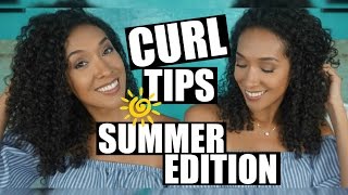 The BEST Summer Curly Hair Tips Ever [upl. by Penelopa]