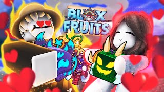 LE REGALE FRUTAS PERMANENTES A MI NOVIA EN BLOX FRUITS [upl. by Samanthia]