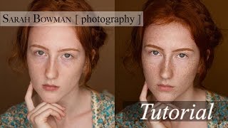 Tutorial  Make Freckles POP in Photoshop [upl. by Nohcim]