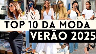 🔴COMO USAR AS TOP 10 TENDÊNCIAS DA MODA VERÃO 2025 MUITO EM ALTA NA PRIMAVERA VERÃI 2025 [upl. by Attiuqihc]