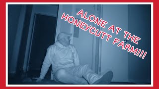 ALONE CHALLENGE AT THE WORLDS MOST HAUNTED FARM Honeycutt Farm [upl. by Nova99]