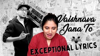 Brodha V  Vaishnava Jana To Music Video REACTION  Ashmita Reacts [upl. by Suoivatram347]