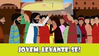 DESENHOS BÍBLICOS  JOVEM LEVANTESE [upl. by Nalorac]