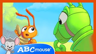 🐜 The Grasshopper and the Ants  Aesops Fables 📚 Animated Story for Kids  ABCmouse 🌾🦗 [upl. by Yllut275]