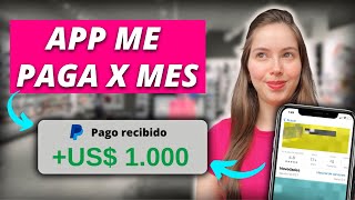 ✅Así gané 1000 x mes con👉 Aplicación para Ganar Dinero por internet desde casa [upl. by Aikal940]