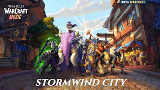 Stormwind City Music amp Ambience  WoW Music Relaxing and Majestic [upl. by Danielson]