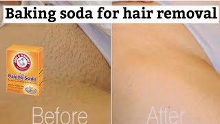 DIY BAKING SODA FOR HAIR REMOVAL  DOES IT WORK  RitaRiri [upl. by Nirrac]