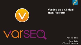 VarSeq Clinical NGS Platform [upl. by Arimas888]