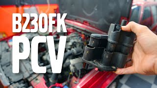 How to Clean amp Replace the PCV Canister on a Volvo 945  DIY Maintenance [upl. by Oremodlab962]