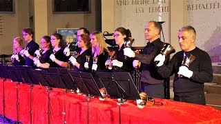 Carol of the Bells  Handglockenchor Karlsruhe [upl. by Flosser]