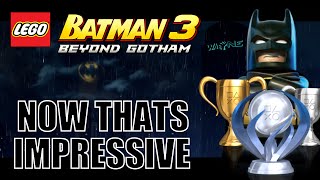 Lego Batman 3 Beyond Gotham  Now thats impressive Trophy Achievement [upl. by Nilrev444]