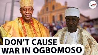 DONT CAUSE WAR IN OGBOMOSO  AMOTEKUN OD CALLS OUT AYILARA FAMILY ON CHIEF IMAM amp OBA GHANDI OLAOYE [upl. by Rusticus]