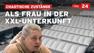 Nach Massenschlägerei Flüchtlinge klagen über Unterkunft in Tegel [upl. by Ruffin]