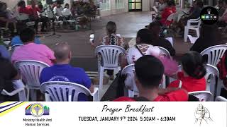 Ministry Of Health and Human Service quotPrayer Breakfastquot January 9th 2024 [upl. by Alyhc]