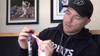 How to Install Lizard Skin Bat Grips  Right amp Left Handed Batter  Axe Bat Handle  99BATScom [upl. by Neda]