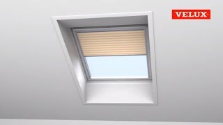 Einbau Plissee amp Wabenplissee FHL amp FHB  VELUX [upl. by Alahc989]