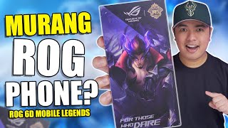 MURANG ROG PHONE  ROG 6D MOBILE LEGENDS EDITION [upl. by Lebana]