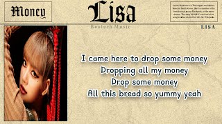 MONEY  LISA LYRICS [upl. by Mord]