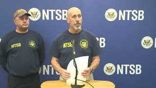 NTSB Media Brief  Airbus EC130 Helicopter Crash Feb 10 livestream [upl. by Soph]