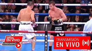 Canelo Álvarez vs Edgar Berlanga en vivo Pelea Completa Título Indiscutido Super Medio 2024 hoy [upl. by Rosalee795]