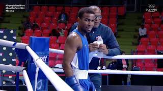 Carlo Paalam PHI vs José Luis de los Santos DOM World Olympic Qualifiers 2024 QFs 57kg [upl. by Eardnaed]