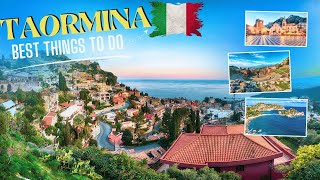 BEST things to do in TAORMINA Italy 2024  Travel Guide [upl. by Helga218]