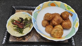 Mangalore Bonda  Quick recipes  Umies Tasty Kitchen [upl. by Norbert]