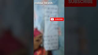 Colour brash u box 📦 pincel shorts shorart video trending [upl. by Bathesda]