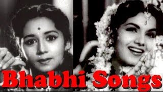 Bhabhi Hindi Movie  Nanda Jagdeep  Old Classic Songs Collection [upl. by Aerahs]