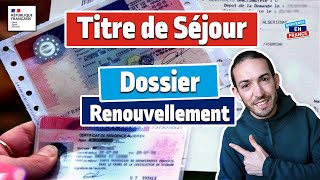 Renouvellement titre de séjour France Procédure en détails تجديد تصريح الإقامة في فرنسا الإجراء بالت [upl. by Penrod]