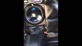 E46 M3 Convertible Custom Ski Pass Subwoofer with Eonon GA5150f [upl. by Kidd]